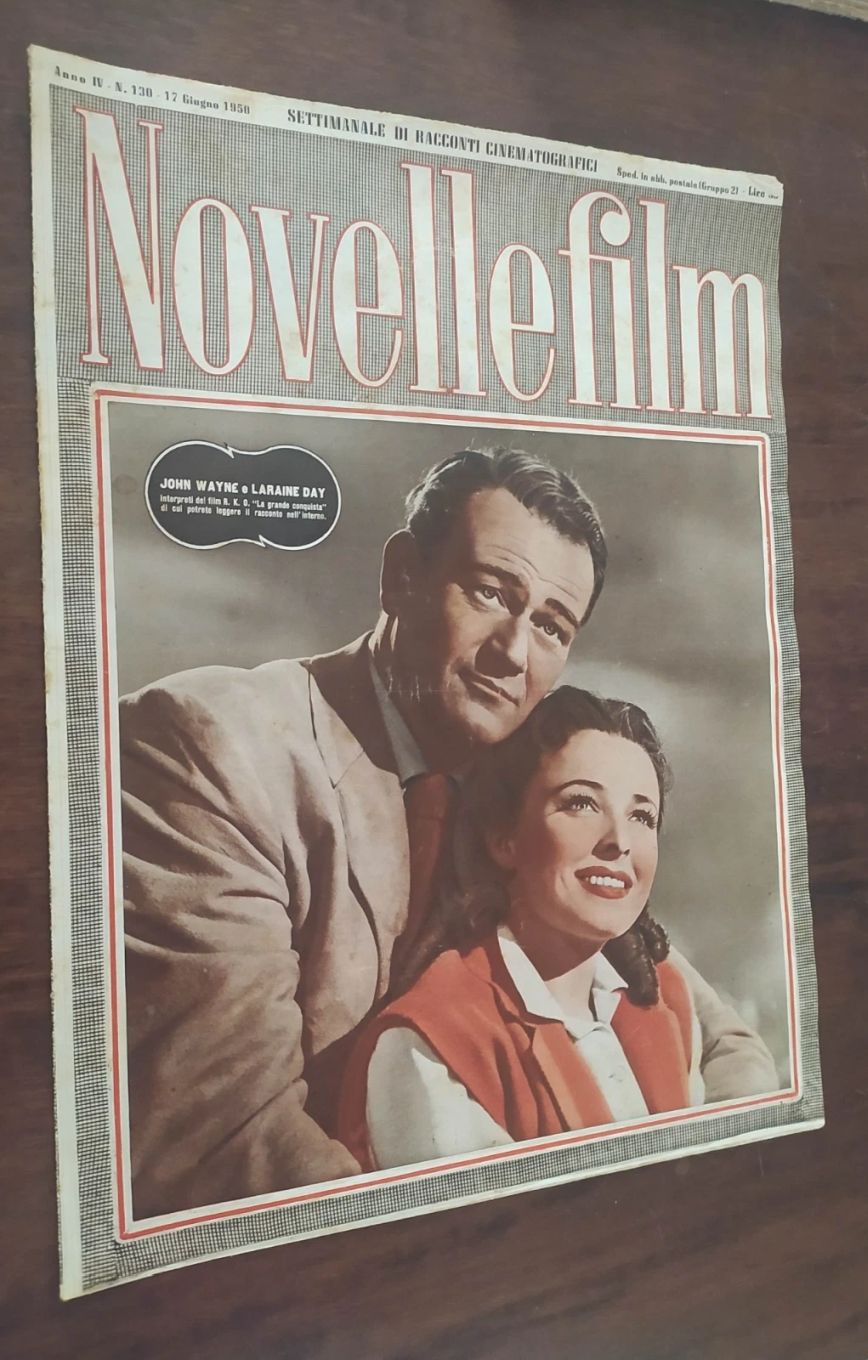 NOVELLE FILM magazine side cover Issue 130 17 June 1950