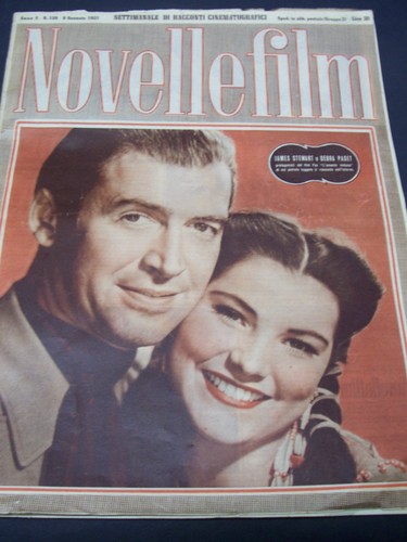 NOVELLE FILM magazine side cover Issue 159 6 January 1951