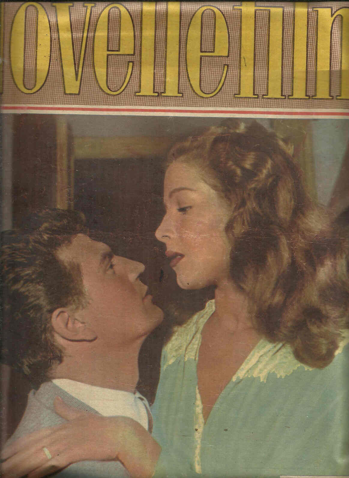 NOVELLE FILM magazine side cover Issue 248 20 September 1952