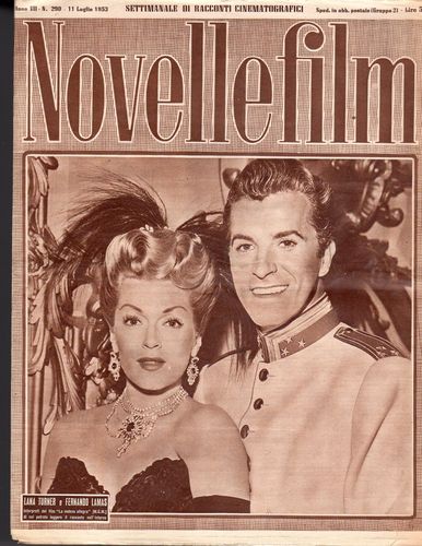 NOVELLE FILM magazine side cover Issue 290 11 July 1953