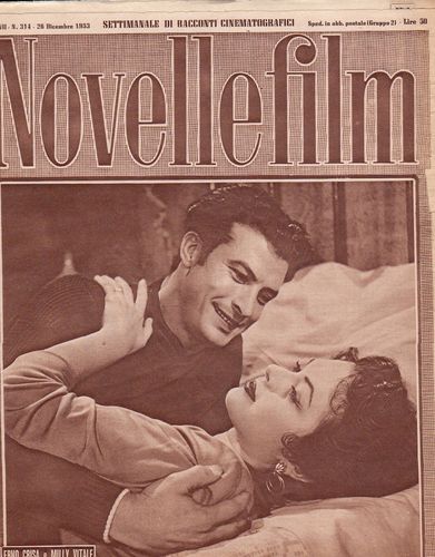 NOVELLE FILM magazine cover Issue 314 26 December 1953
