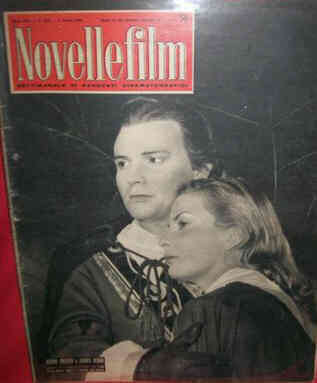 NOVELLE FILM magazine side cover Issue 328 3 April 1954