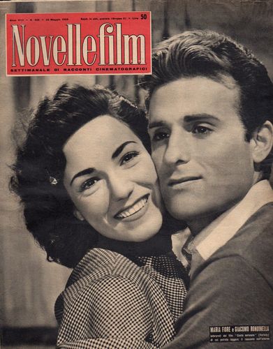 NOVELLE FILM magazine side cover Issue 335 22 May 1954