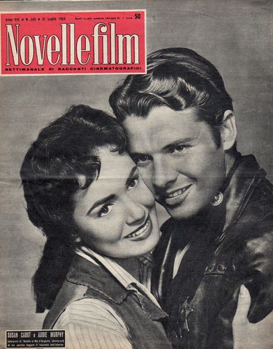 NOVELLE FILM magazine side cover Issue 345 31 July 1954