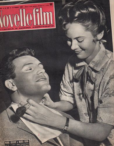NOVELLE FILM magazine side cover Issue 356 16 October 1954