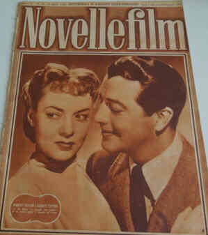 NOVELLE FILM magazine side cover Issue 36 28 August 1948