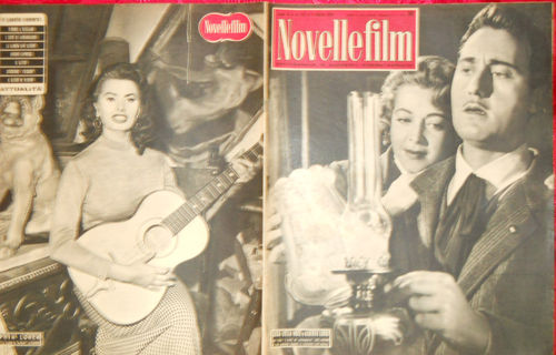 NOVELLE FILM magazine side cover Issue 376 5 March 1955