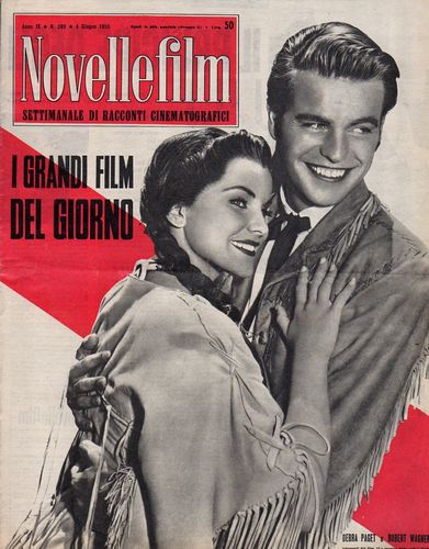 NOVELLE FILM magazine side cover Issue 389 4 June 1955