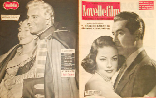 NOVELLE FILM magazine side cover Issue 397 30 July 1955