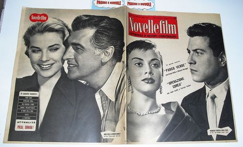 NOVELLE FILM magazine side cover Issue 399 13 August 1955