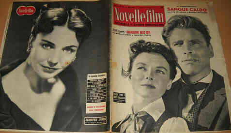 NOVELLE FILM magazine side cover Issue 432 31 March 1956