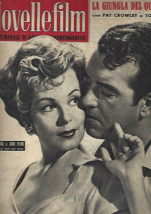 NOVELLE FILM magazine side cover Issue 447 14 July 1956