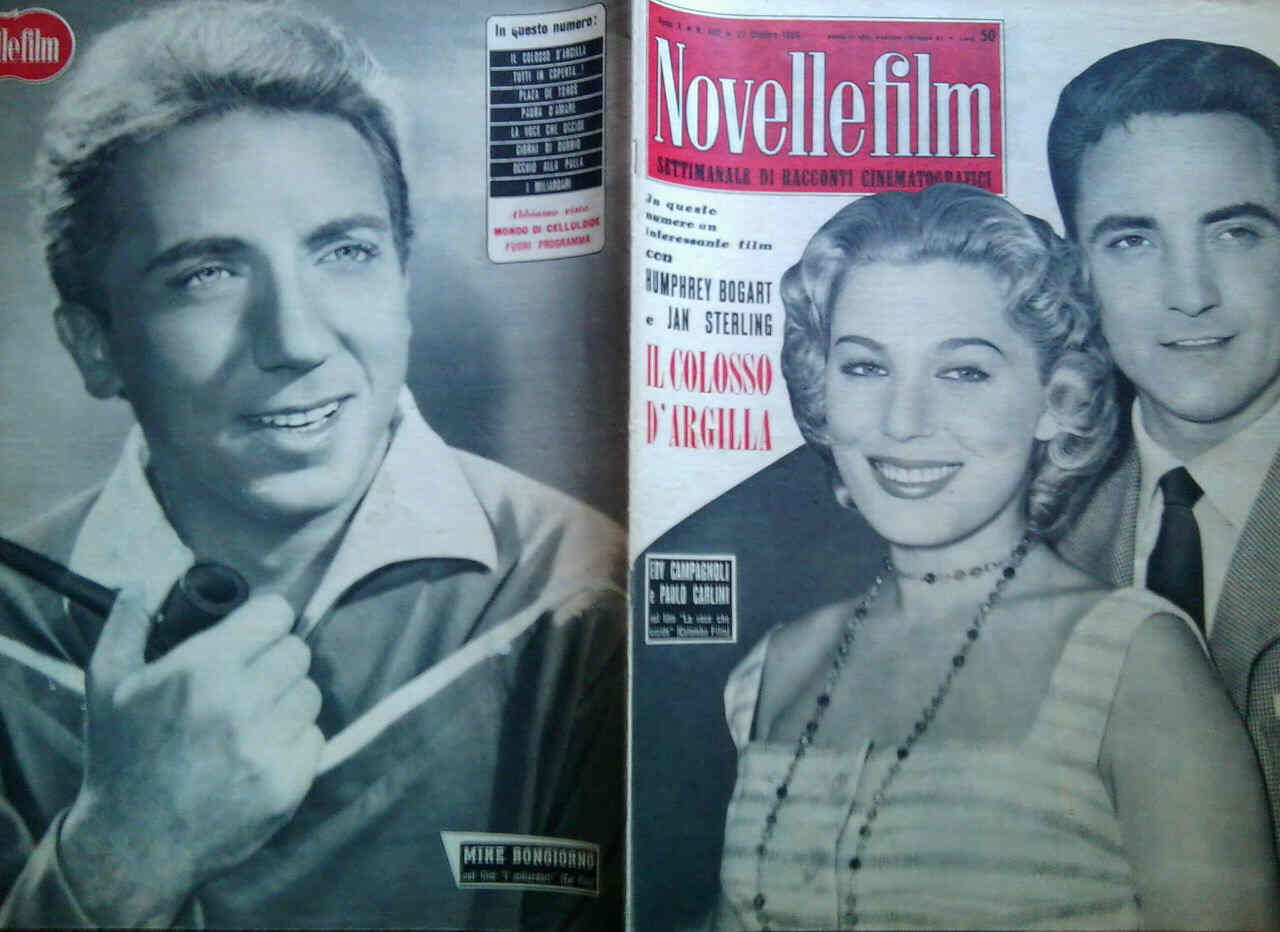 NOVELLE FILM magazine side cover Issue 462 27 October 1956