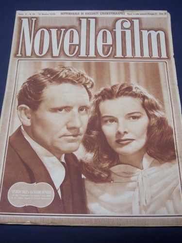 NOVELLE FILM magazine side cover Issue 43 16 October 1948