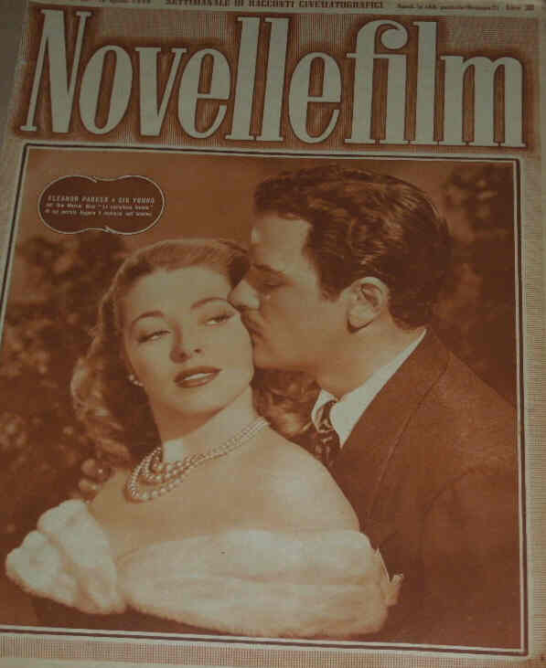NOVELLE FILM magazine side cover Issue 69 16 April 1949