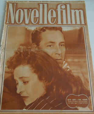 NOVELLE FILM magazine side cover Issue 75 28 May 1949