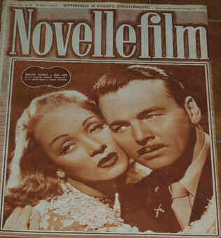 NOVELLE FILM magazine side cover Issue 76 4 June 1949