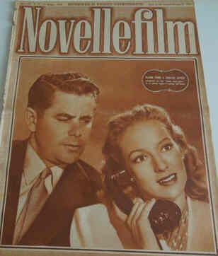 NOVELLE FILM magazine side cover Issue 77 11 June 1949