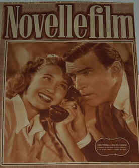 NOVELLE FILM magazine side cover Issue 97 29 October 1949