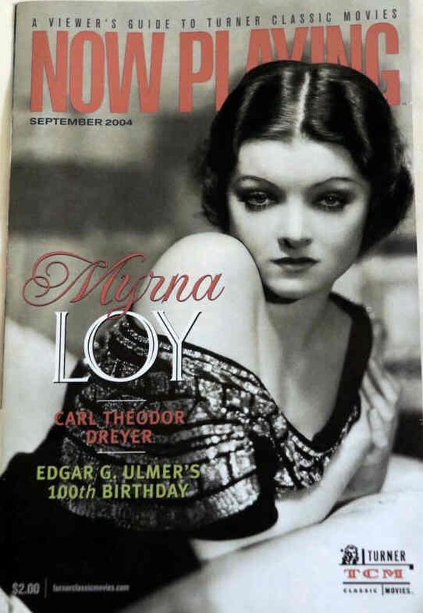 NOW PLAYING magazine cover September 2004
