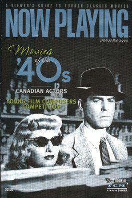 NOW PLAYING magazine cover January 2005