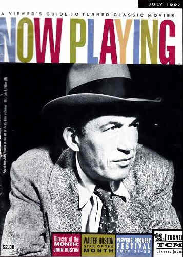 NOW PLAYING magazine cover July 1997