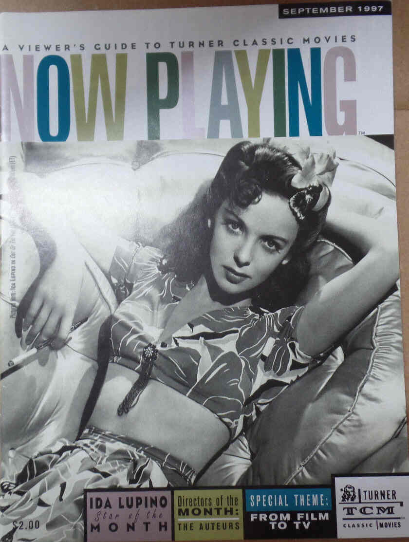 NOW PLAYING magazine cover September 1997