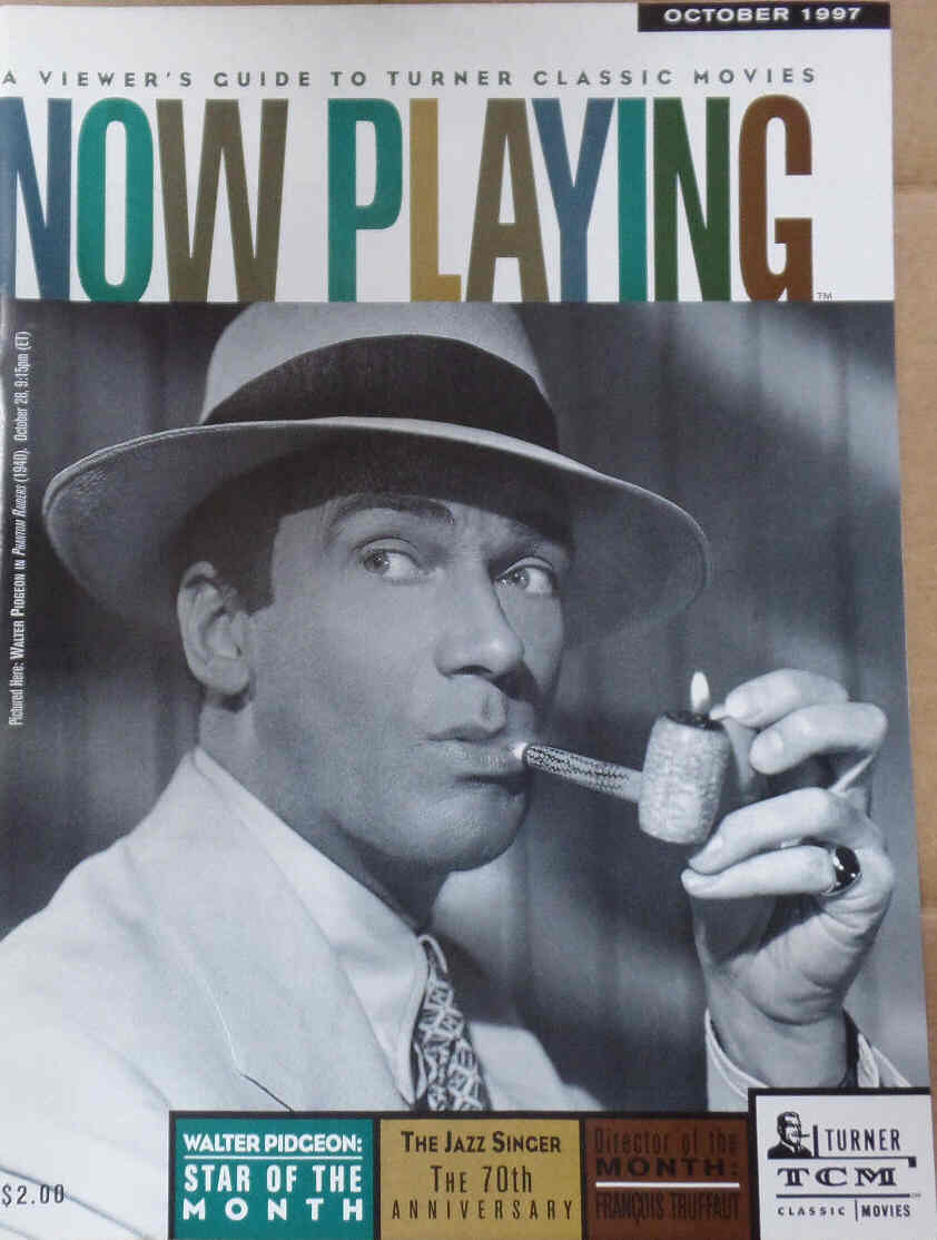 NOW PLAYING magazine cover October 1997