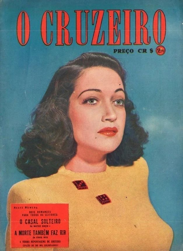 O CRUZEIRO magazine cover   1947