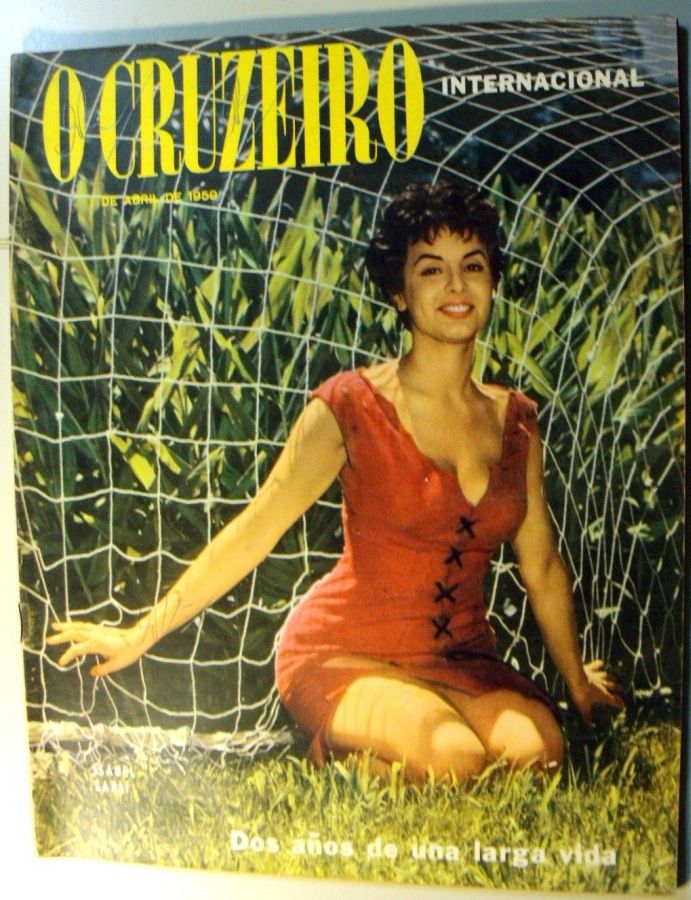O CRUZEIRO magazine side cover 1 April 1959