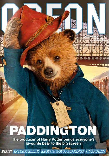 ODEON magazine cover Issue 71 November 2014