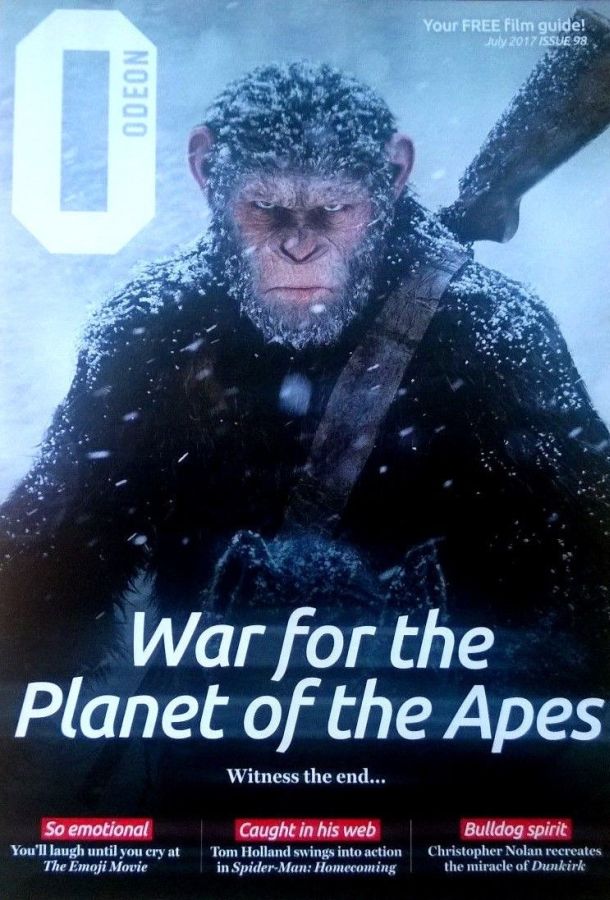 ODEON magazine cover Issue 98  July 2017