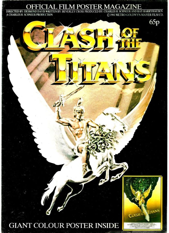 OFFICIAL FILM POSTER MAGAZINE magazine side cover  1981