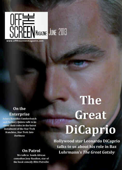 OFF THE SCREEN MAGAZINE magazine side cover June 2013