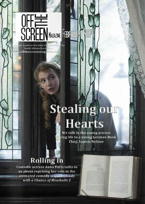 OFF THE SCREEN MAGAZINE magazine side cover February 2014