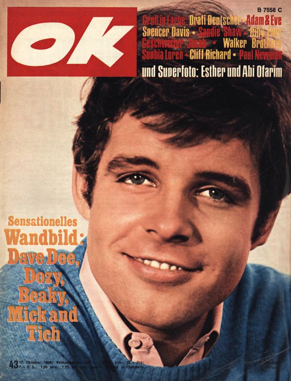 OK IS OK magazine side cover Issue 43 17 October 1966