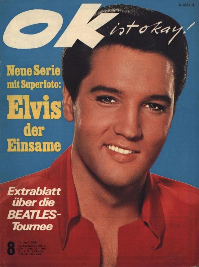 OK IS OK magazine side cover Issue 8 18 April 1966