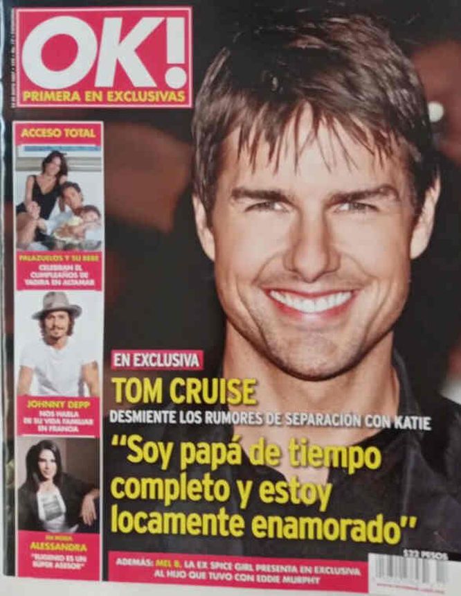 OK! MEXICO magazine side cover  May 2007