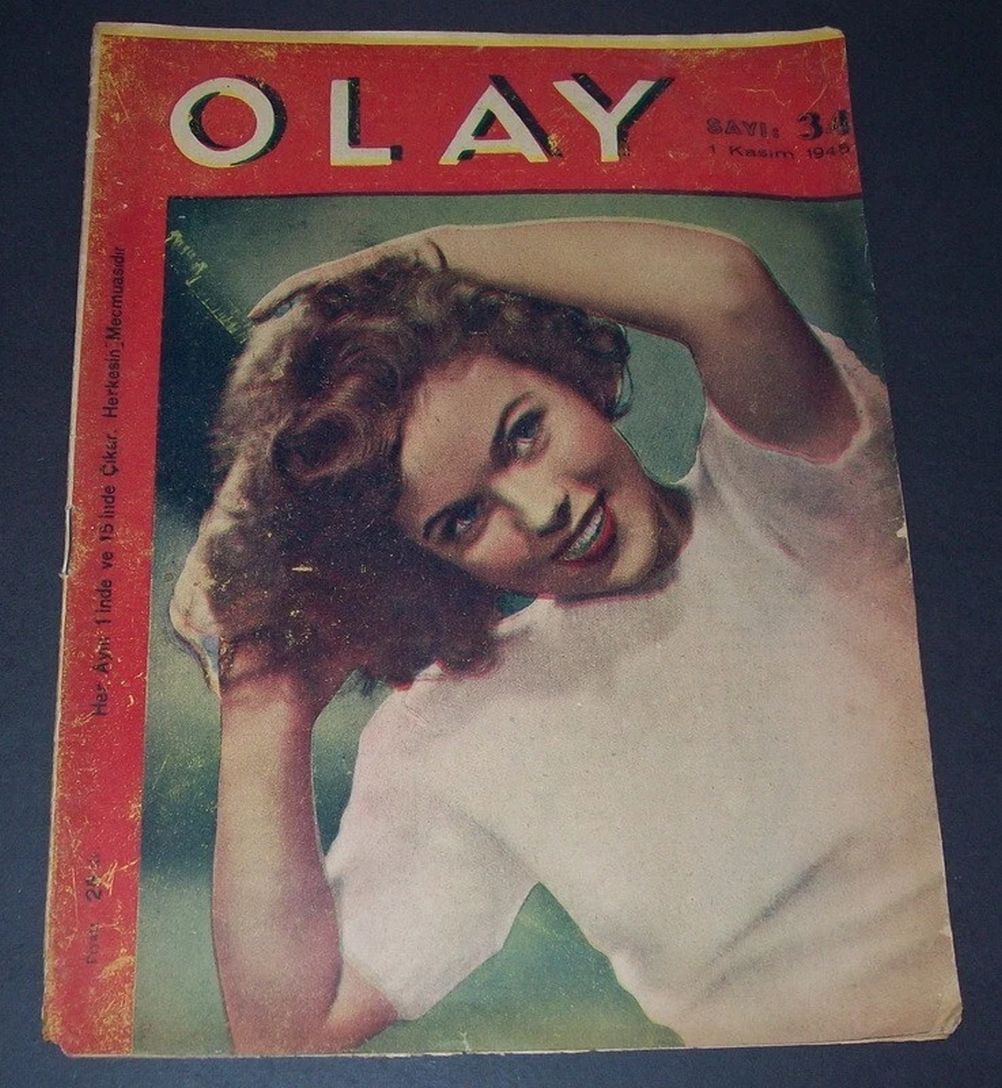 OLAY magazine cover 1 November 1945