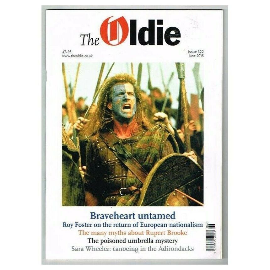 THE OLDIE magazine side cover Issue 322  June 2015