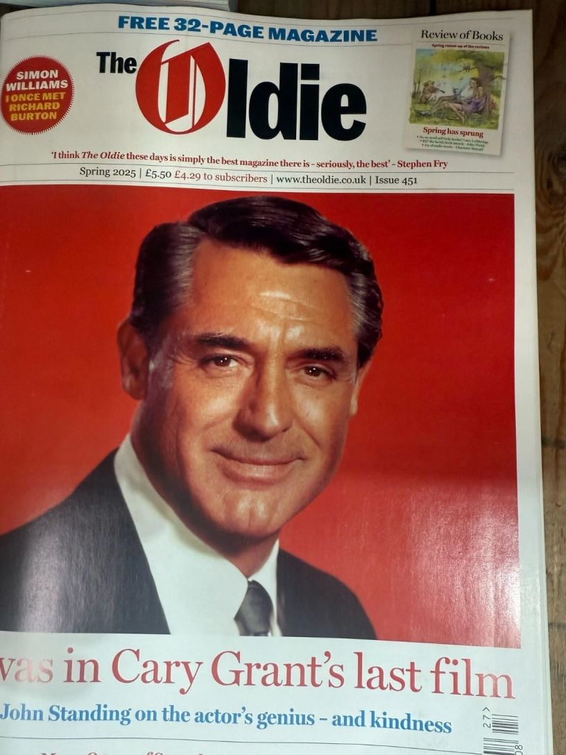 THE OLDIE magazine side cover Issue 451 Spring 2025