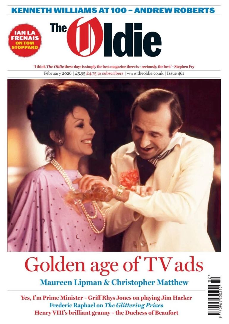 THE OLDIE magazine side cover Issue 461  February 2026