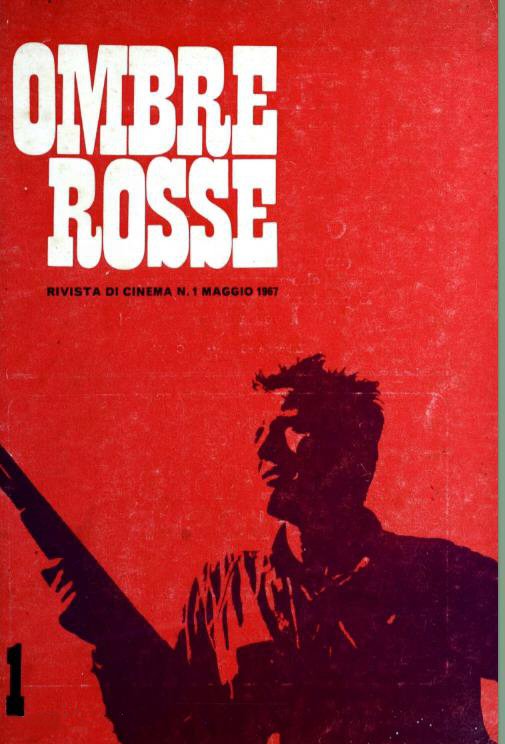 OMBRE ROSSE magazine side cover Issue 1  May 1967