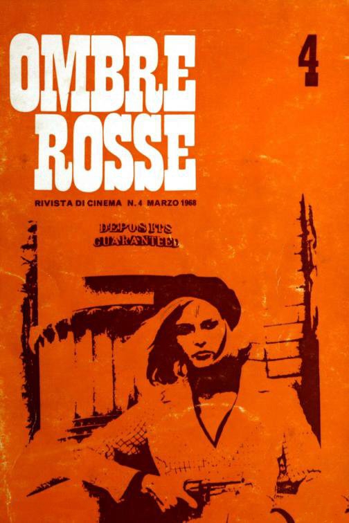 OMBRE ROSSE magazine side cover Issue 4 March 1968