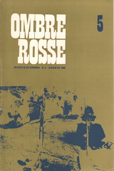 OMBRE ROSSE magazine side cover Issue 5 August 1968