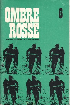 OMBRE ROSSE magazine side cover Issue 6 January 1969