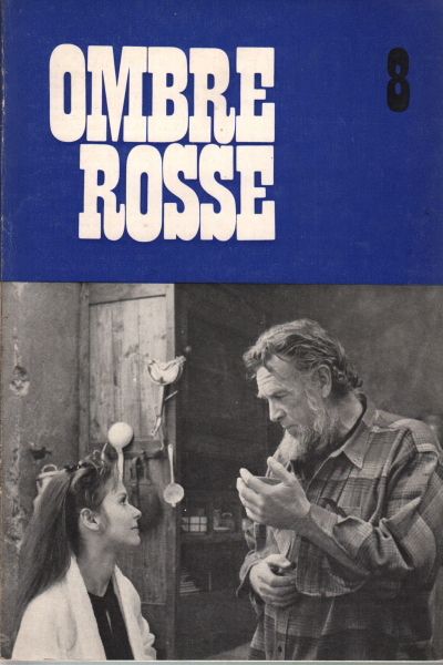 OMBRE ROSSE magazine side cover Issue 8 December 1969