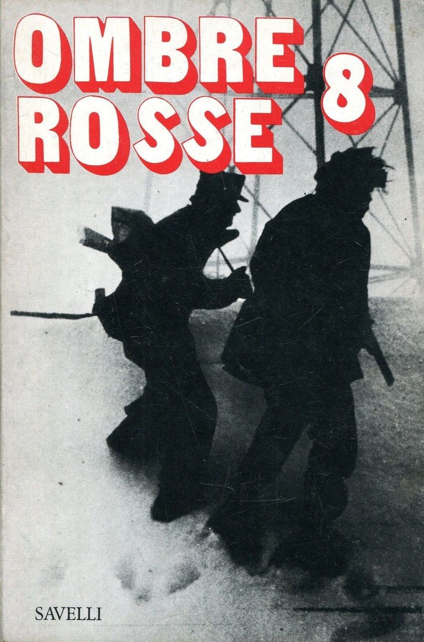OMBRE ROSSE magazine side cover Issue 8 March 1974