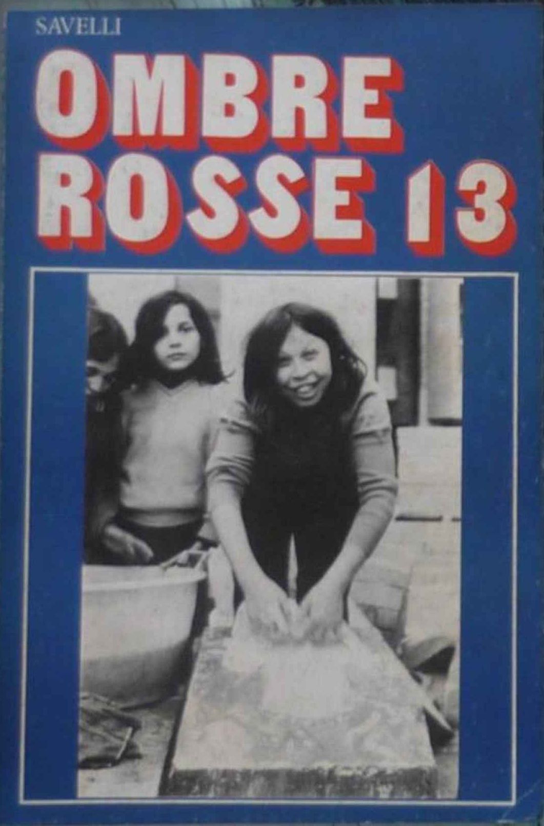 OMBRE ROSSE magazine side cover Issue 13  February 1976