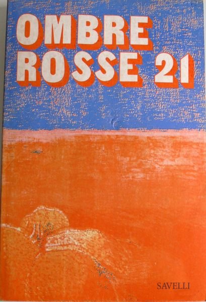 OMBRE ROSSE magazine side cover Issue 21 June 1977